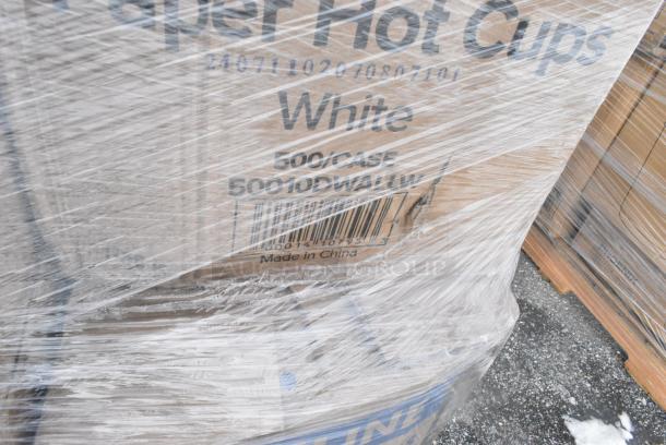 24 BRAND NEW! Boxes Including 2 Box 760SOUP6KB Choice 6 oz. Kraft Poly-Coated Paper Food Cup - 1000/Case, 2 Box 50010DWALLW Choice 10 oz. White Smooth Double Wall Paper Hot Cup - 500/Case, 128HD8COMBO Choice Heavy Duty 8 oz. Microwavable Translucent Plastic Deli Container and Lid Combo Pack - 240/Case, 795PTOBK2 Choice Black Microwavable Folded Paper #2 Take-Out Container 7 3/4" x 5 1/2" x 1 7/8" - 200/Case, 394345L Noble NexGen Powder-Free Disposable Black Hybrid 3 Mil Thick Gloves - Large - 1000/Case. 24 Times Your Bid! - Image 8 of 15