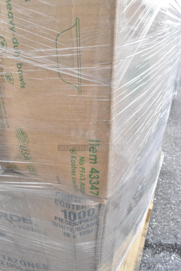 24 BRAND NEW! Boxes Including 2 Box 760SOUP6KB Choice 6 oz. Kraft Poly-Coated Paper Food Cup - 1000/Case, 2 Box 50010DWALLW Choice 10 oz. White Smooth Double Wall Paper Hot Cup - 500/Case, 128HD8COMBO Choice Heavy Duty 8 oz. Microwavable Translucent Plastic Deli Container and Lid Combo Pack - 240/Case, 795PTOBK2 Choice Black Microwavable Folded Paper #2 Take-Out Container 7 3/4" x 5 1/2" x 1 7/8" - 200/Case, 394345L Noble NexGen Powder-Free Disposable Black Hybrid 3 Mil Thick Gloves - Large - 1000/Case. 24 Times Your Bid! - Image 13 of 15
