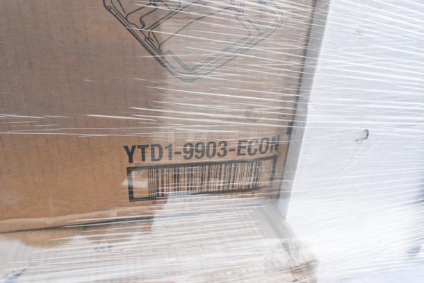 32 BRAND NEW! Boxes Including 4 Box 394365XL Noble Products Powder-Free Disposable Clear Vinyl Gloves for Foodservice - Extra Large - 1000/Case, 500CC12 Choice Clear PET Customizable Plastic Cold Cup - 12 oz. - 1000/Case, 500CC9 Choice 9 oz. Clear PET Customizable Plastic Squat Cold Cup - 1000/Case, 129MCS38B Choice 38 oz. Black Rectangular Microwavable Heavy Weight Container with Lid 8 3/4" x 6 1/4" x 2" - 150/Case, 3946100S Lavex Pro Nitrile Black 6 Mil Heavy-Duty Powder-Free Textured Gloves - Small - 1000/Case, Dart 80HT3R 8" x 7 1/2" x 2" White Foam Three-Compartment Square Take Out Container with Hinged Lid - 200/Case, 127RD8BULK Choice 8 oz. Customizable Microwavable Translucent Round Deli Container - 500/Case. 32 Times Your Bid! - Image 5 of 13
