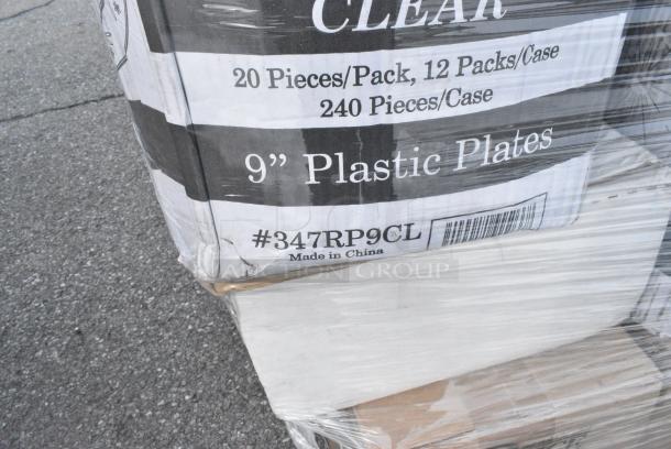 30 BRAND NEW! Boxes Including 500TW7 Choice Thin Wall Plastic Cold Cup, 760SOUP16WPA Choice 16 oz. White Double Poly-Coated Paper Food Cup with Vented Paper Lid - 250/Case, 347RP9CL Visions 9" Clear Plastic Plate - 240/Case, 129MCS38B Choice 38 oz. Black Rectangular Microwavable Heavy Weight Container with Lid 8 3/4" x 6 1/4" x 2" - 150/Case, 395RP09 EcoChoice No PFAS Added Bamboo / Bagasse Blend 9" Plate - 500/Case, 795PTOKFT1 Choice Kraft Microwavable Folded Paper #1 Take-Out Container 4 3/8" x 3 1/2" x 2 1/2" - 450/Case, 129MCS323CB Choice 36 oz. Black 9 3/4" x 7 1/4" x 2" 3-Compartment Rectangular Microwavable Heavy Weight Container with Lid - 150/Case, 485WB9NEON 9" BOBA STRAWS 400/PK 4/CS, 129MCS323CB Choice 36 oz. Black 9 3/4" x 7 1/4" x 2" 3-Compartment Rectangular Microwavable Heavy Weight Container with Lid - 150/Case, 500TO10103 Choice 10" x 10" x 3" Microwaveable 1-Compartment Black / Clear Plastic Hinged Container - 100/Case, 795PTOBK2 Choice Black Microwavable Folded Paper #2 Take-Out Container 7 3/4" x 5 1/2" x 1 7/8" - 200/Case, 500TW5 Choice 5 oz. Translucent Thin Wall Plastic Cold Cup - 2500/Case, 5002BNAPGY Choice Silver / Gray 2-Ply Beverage / Cocktail Napkin - 1000/Case. 30 Times Your Bid! - Image 7 of 16