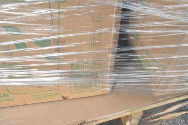 34 BRAND NEW! Boxes Including 394345M Noble NexGen Powder-Free Disposable Black Hybrid 3 Mil Thick Gloves - Medium - 1000/Case, 394405XL Noble Products Powder-Free Disposable Blue Vinyl Gloves for Foodservice - Extra Large - 1000/Case, 5008PLAWHT EcoChoice 8 oz. Tall Leaf Print Compostable Paper Hot Cup - 1000/Case, 127DM16BULK Choice 16 oz. Ultra Clear Recycled PET Plastic Round Deli Container - 500/Case, 130BKFKSNSPH Choice Black Heavy Weight Wrapped Polystyrene Plastic Cutlery Pack with Napkin and Salt and Pepper Packets - 500/Case, 128HD32COMBO Choice Heavy Duty Deli Container, 129MCR32B Choice 32 oz. Black Round Microwavable Heavy Weight Container with Lid 7 1/4" - 150/Case. 34 Times Your Bid! - Image 7 of 14