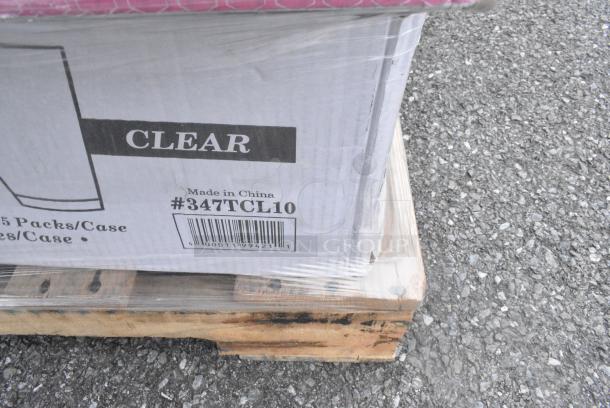 33 BRAND NEW! Boxes Including 4 Box 347TCL10 Choice 10 oz. Clear Disposable Plastic Tumbler - 500/Case, 6 Box 612W65 Choice 14"x16" Sandwich Wrap, 795PTOKFT3 Choice Kraft Microwavable Folded Paper #3 Take-Out Container 7 3/4" x 5 1/2" x 2 1/2" - 200/Case, 17CPDLC08, 128HD12COMBO Choice Heavy Duty 12 oz. Microwavable Translucent Plastic Deli Container and Lid Combo Pack - 240/Case, 5013858 Lavex Li'l Herc 55-60 Gallon 1.2 Mil 38" x 58" Low Density Medium-Duty Black Trash Bag / Can Liner - 100/Case, 127RDTFLBULK Choice Microwavable Translucent Customizable Recessed Fit Deli Lid - 500/Case. 33 Times Your Bid! - Image 11 of 15
