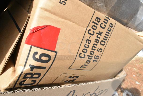 30 BRAND NEW Boxes Including 2 Box 612PIEBL10DEEP Baker's Lane 9 5/8" x 1 3/16" Deep Foil Pie Pan - 500/Case, 3493042TCB Lancaster Table & Seating 30" x 42" Laminated Rectangular Table Top Reversible Cherry / Black, 1200-35 1/4 Sheet Cake Pans, 164TS1800 Lancaster Table & Seating 18" Cast Iron Table Base Spider, 245CB18WHITE Choice 18" x 18" x 2" White Customizable Corrugated Plain Pizza Box - 50/Bundle. 30 Times Your Bid! - Image 8 of 13