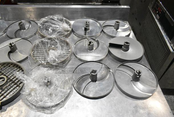 18 Various Food Processor Blades. Includes Slicing Blades w/ 2 Blade Stands. 18 Times Your Bid! - Image 3 of 6