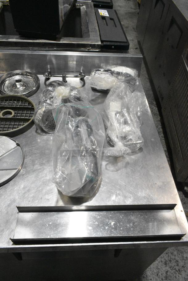 18 Various Food Processor Blades. Includes Slicing Blades w/ 2 Blade Stands. 18 Times Your Bid! - Image 6 of 6