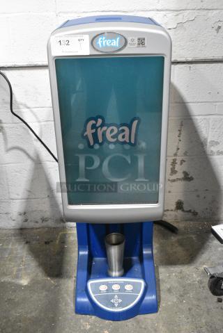 F'real FRLB4 Metal Commercial Countertop Frozen Beverage Blender. 120 Volts, 1 Phase. Tested and Working!