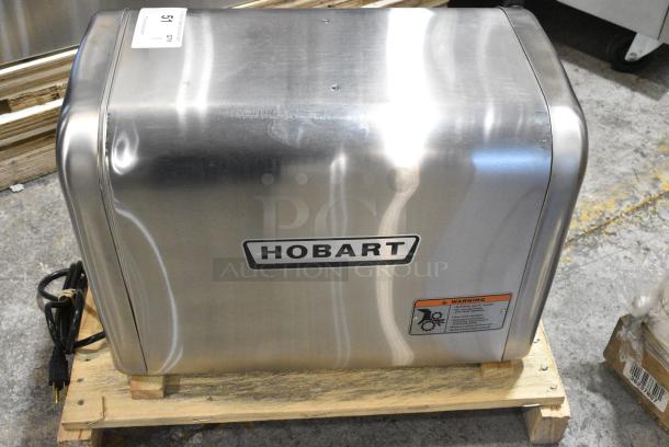 BRAND NEW SCRATCH AND DENT! Hobart 4812 Stainless Steel Commercial Countertop #12 Meat Grinder / Chopper Base. 120 Volts, 1 Phase. Tested and Working! - Image 8 of 8