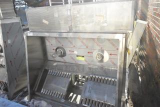 BRAND NEW SCRATCH AND DENT! 5' Accurex XXEW-T-60.00-S Stainless Steel Commercial Grease Hood w/ Return Air