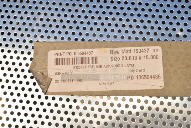 BRAND NEW SCRATCH AND DENT! 4' Accurex XXEW-T-48.00-S Stainless Steel Commercial Grease Hood w/ Return Air - Image 8 of 8