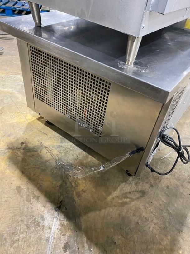Turbo Air Commercial Stainless Steel 2 Drawer Refrigerated Chef Base! Model: TCBE-48SDR-E-N SN: H2CB480G4730! 115V 1 Phase! On Casters! - Image 4 of 8