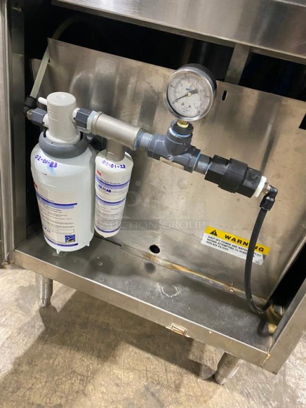 Market Forge Eco-Tech Plus Series Commercial Stainless Steel Natural Gas Powered Single Compartment Convection Steamer! Energy Star Certified! With Built In Pan Holding Rack! Model: ETP-5G SN: 76236-11CC-5518! 120V 1 Phase! On Legs! - Image 9 of 10