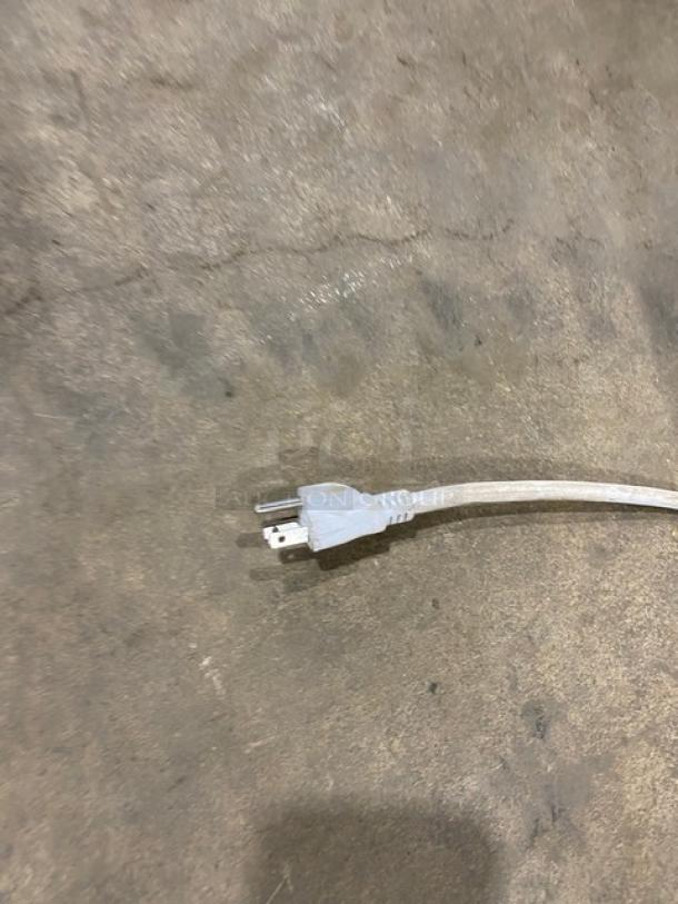 Omcan Commercial Stainless Steel Single Compartment Portable Hand Washing Sink Station! With Water Heater Tank & Pump! With 9.5" Back Splash & Gooseneck Faucet! With Wall-Mounted Hand Soap Dispenser! With Stainless Steel Paper Towel Rack!  Model: 46788! On Casters! - Image 9 of 9