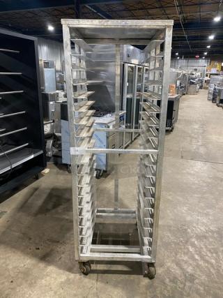 Commercial Heavy Duty Pan Holding/Transport Rack! On Casters!
