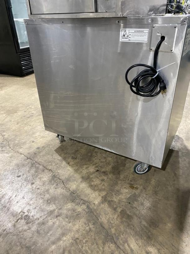 FWE By Hatco Commercial Stainless Steel Insulated Compact & Mobile Heated Holding Cabinet! With Built In Pan Racks! Model: HLC-16-CHP SN: 123460904! 120V 1 Phase! On Casters! - Image 3 of 9