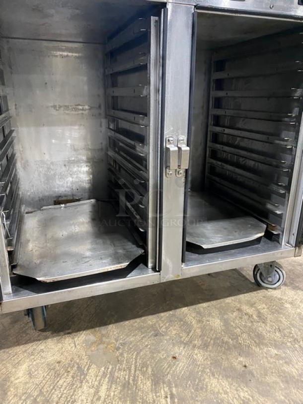 FWE By Hatco Commercial Stainless Steel Insulated Compact & Mobile Heated Holding Cabinet! With Built In Pan Racks! Model: HLC-16-CHP SN: 123460904! 120V 1 Phase! On Casters! - Image 6 of 9
