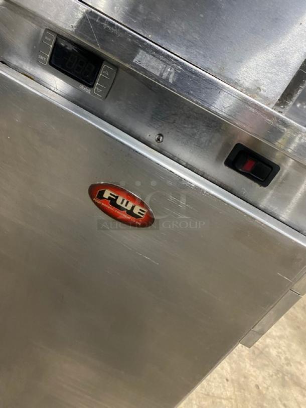 FWE By Hatco Commercial Stainless Steel Insulated Compact & Mobile Heated Holding Cabinet! With Built In Pan Racks! Model: HLC-16-CHP SN: 123460904! 120V 1 Phase! On Casters! - Image 8 of 9
