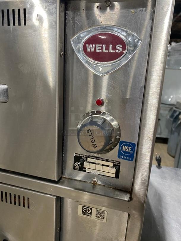 Wells Commercial Stainless Steel Narrow Countertop Double Warming Drawer! With Individual Controls! Model: RWN2! 120V! - Image 7 of 9