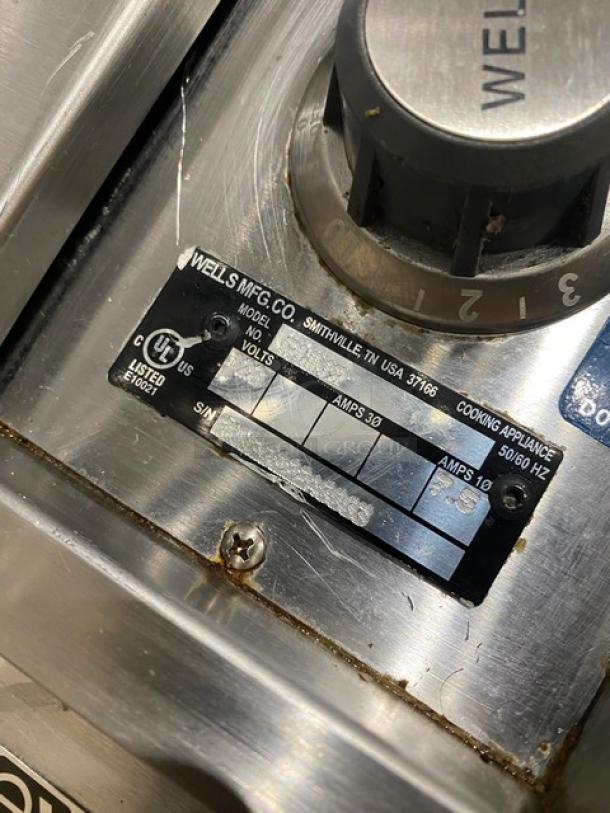 Wells Commercial Stainless Steel Narrow Countertop Double Warming Drawer! With Individual Controls! Model: RWN2! 120V! - Image 8 of 9