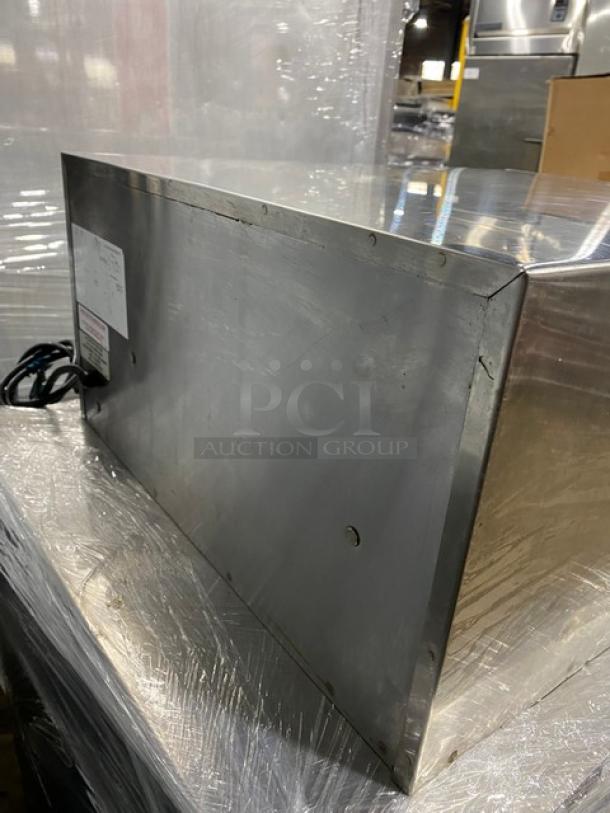Wells Commercial Stainless Steel Narrow Countertop Single Warming Drawer! Model: RWN1! 120V! - Image 4 of 8