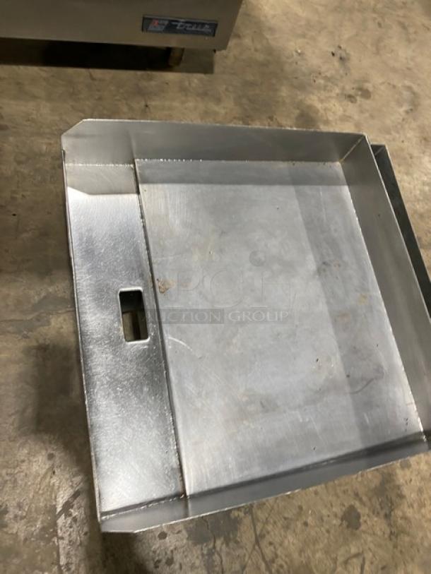 Eagles Group RedHots Chefs Line Commercial Stainless Steel Electric Powered Countertop Flat Griddle! With Back & Side Splashes! On Legs! - Image 5 of 6