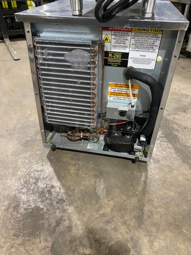 Delfield Commercial Stainless Steel Single Door Undercounter Refrigerator! Model: 406P-STAR4! 110V 1 Phase! On Casters! - Image 3 of 7