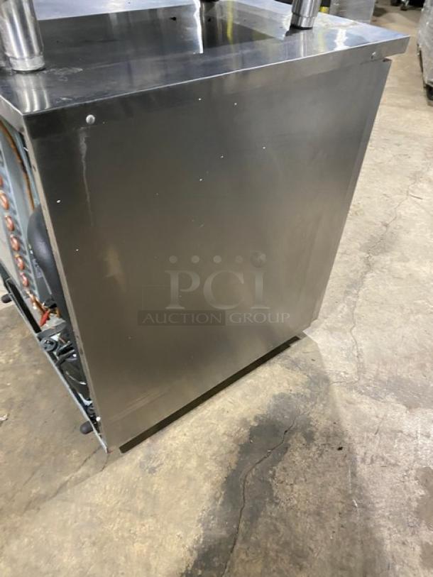 Delfield Commercial Stainless Steel Single Door Undercounter Refrigerator! Model: 406P-STAR4! 110V 1 Phase! On Casters! - Image 4 of 7
