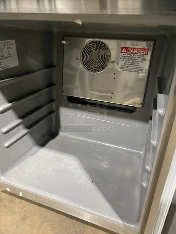 Delfield Commercial Stainless Steel Single Door Undercounter Refrigerator! Model: 406P-STAR4! 110V 1 Phase! On Casters! - Image 5 of 7