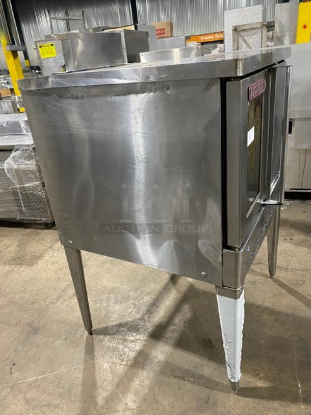 Blodgett Commercial Stainless Steel Natural Gas Powered Single Stack Convection Oven! With Wire Oven Racks! SN: 052913XG007Z! On Legs! - Image 2 of 8