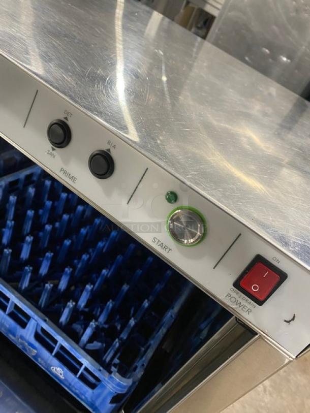 Ecolab Commercial Stainless Steel Undercounter Low Temperature Dishwasher! Energy Star Certified! With Peg Rack! Model: U-LT-1 SN: W160961802! 120V 1 Phase! - Image 6 of 8