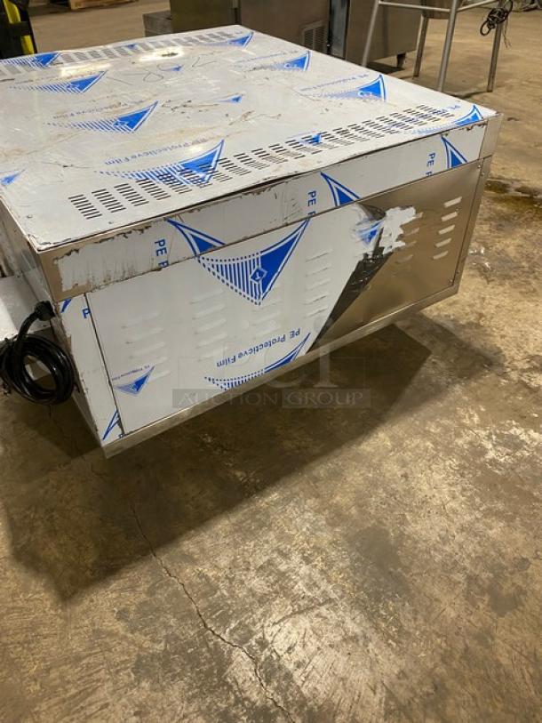NEW! SCRATCH-N-DENT! Commercial Stainless Steel Electric Powered Countertop Single Deck Pizza Oven! Model: S11E-1 SN: 20190103! 380V 3 Phase! - Image 4 of 6