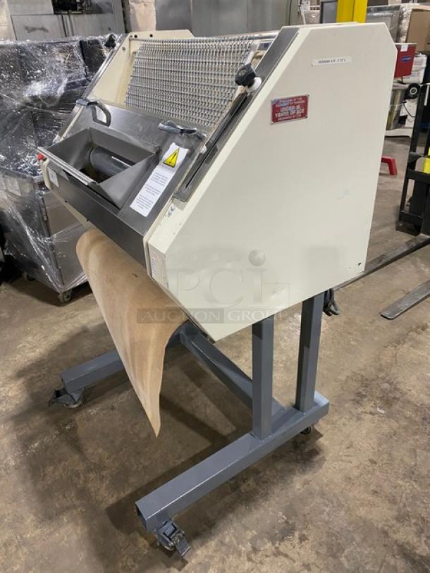 Benier USA Commercial Portable French Bread Dough Moulder/Sheeter! Model: FBM-92 SN: 96K357! 208V 3 Phase! On Casters! - Image 2 of 12