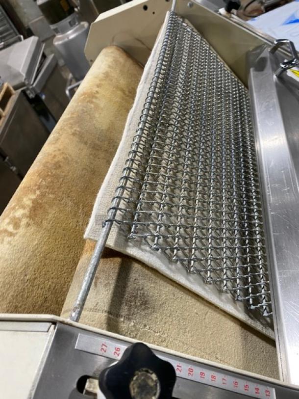 Benier USA Commercial Portable French Bread Dough Moulder/Sheeter! Model: FBM-92 SN: 96K357! 208V 3 Phase! On Casters! - Image 7 of 12