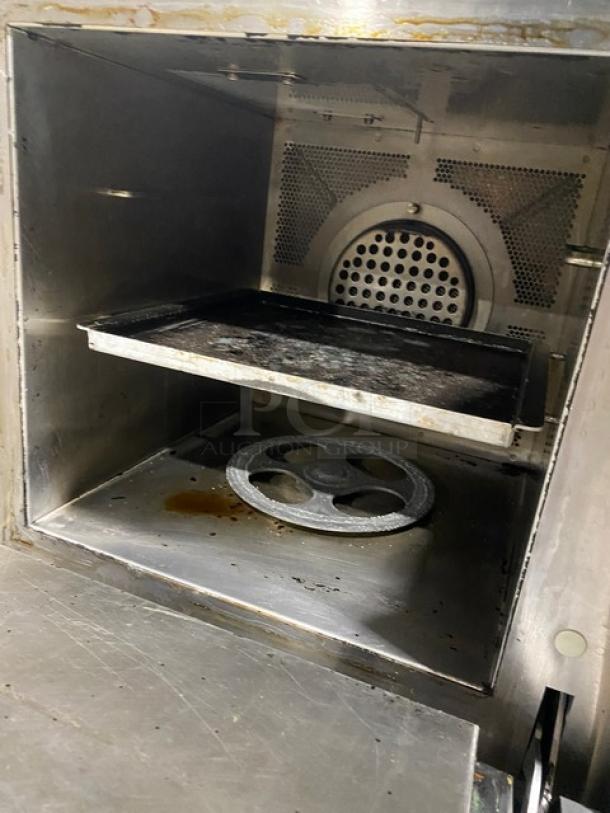 Merrychef! 2021! Commercial Stainless Steel Electric Powered Countertop Rapid Cook Oven! With EasyTouch Icon-Driven Touchscreen! With Baking/Roasting Pan! Model: Eikon E3 SN: 2101213091916! 208/240V 2 Phase +GND! - Image 6 of 8