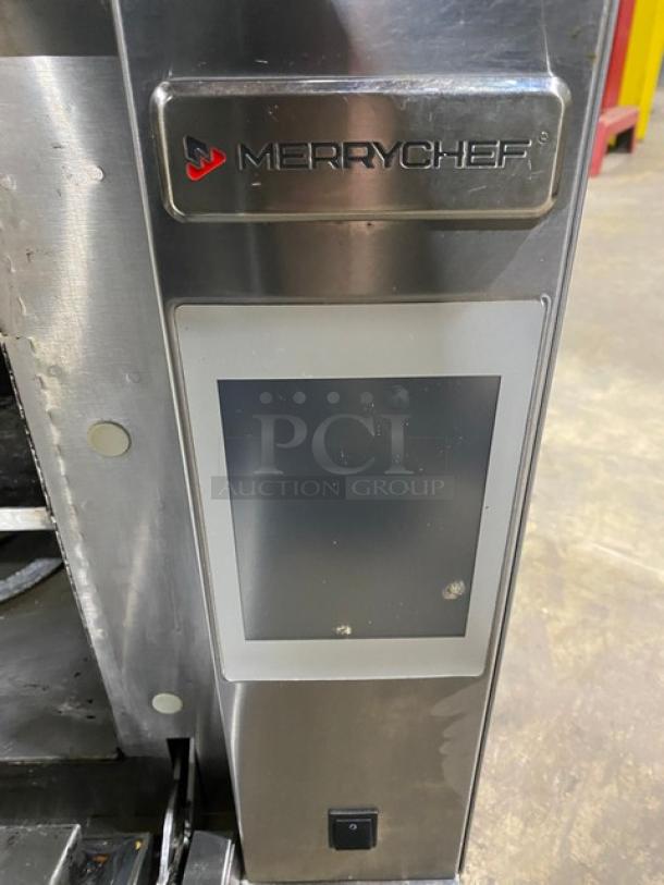 Merrychef! 2021! Commercial Stainless Steel Electric Powered Countertop Rapid Cook Oven! With EasyTouch Icon-Driven Touchscreen! With Baking/Roasting Pan! Model: Eikon E3 SN: 2101213091916! 208/240V 2 Phase +GND! - Image 7 of 8