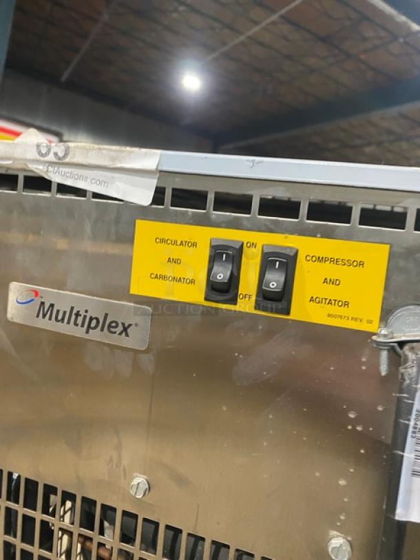 NEW! SCRATCH-N-DENT! Multiplex By Manitowoc Commercial Stainless Steel Soda Factory Remote Refrigeration/Chiller Unit! Model: 2803A04 SN: 1101418170! 120V 1 Phase! - Image 5 of 6