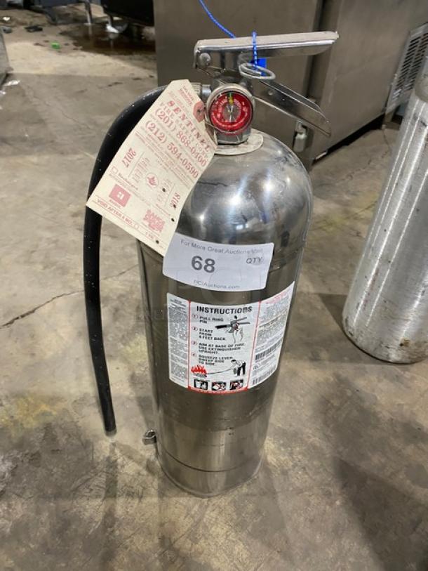 Commercial Fire Extinguisher Tank! - Image 1 of 3