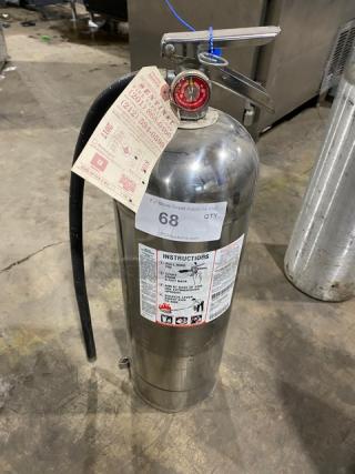 Commercial Fire Extinguisher Tank!