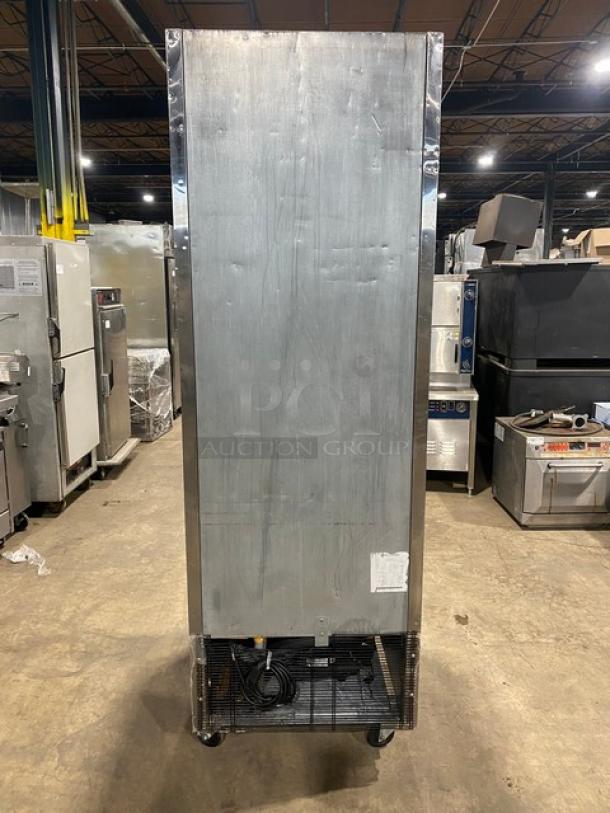 Atosa Commercial Stainless Steel Solid Single Door Reach In Freezer! Energy Star Certified! With Poly Coated Wire Rack! Model: MBF8501 SN: MBF8501140615C4010! 115V 1 Phase! On Casters! - Image 2 of 8