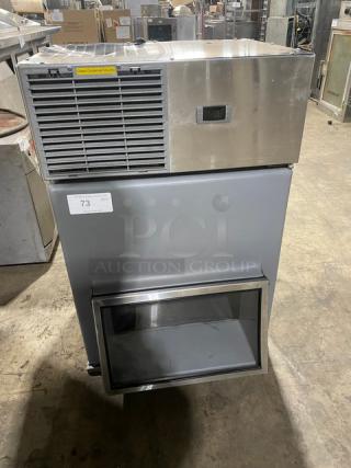 GlasTender Commercial Stainless Steel Refrigerated Wall-Mount Lettuce Crisper! Model: LC SN: 134138547X! 115V 1 Phase!