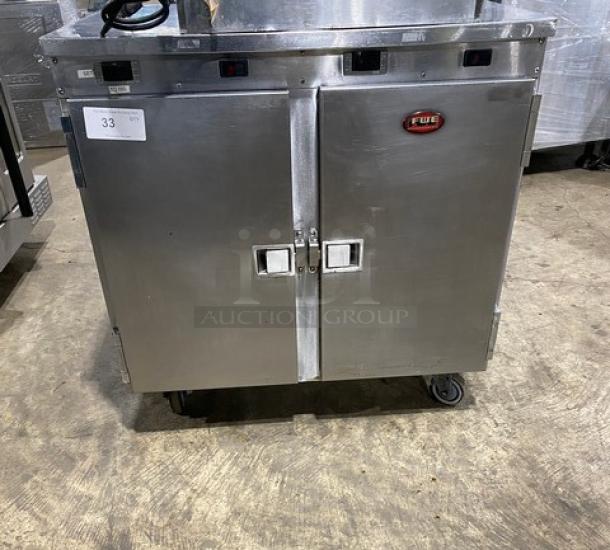 FWE By Hatco Commercial Stainless Steel Insulated Compact & Mobile Heated Holding Cabinet! With Built In Pan Racks! Model: HLC-16-CHP SN: 123460904! 120V 1 Phase! On Casters! - Image 1 of 9