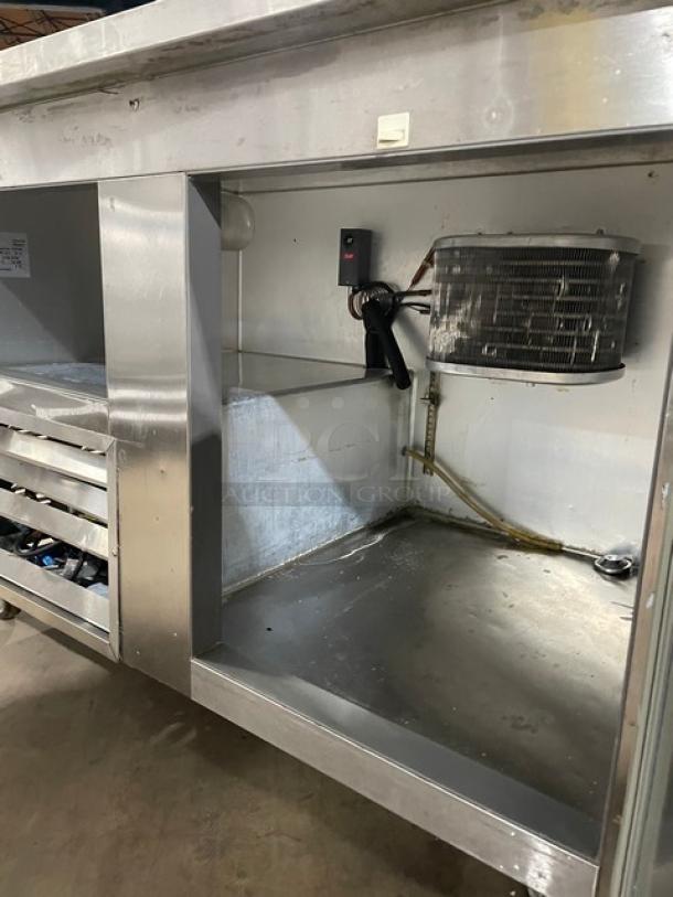 Leader Commercial Stainless Steel 2 Door Refrigerated Undercounter Lowboy/Worktop Cooler! Model: LB48 S/C SN: UR073461! 115V 1 Phase! On Casters! - Image 5 of 7