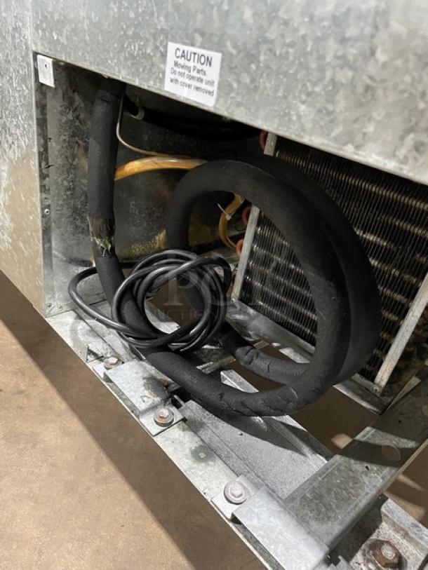 Leader Commercial Stainless Steel 2 Door Refrigerated Undercounter Lowboy/Worktop Cooler! Model: LB48 S/C SN: UR073461! 115V 1 Phase! On Casters! - Image 7 of 7