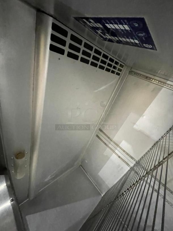 Traulsen Commercial Left Hinged 2 Door Reach In Refrigerator! With Wire Racks! With Defogger! Model: GHT 2-32 NUT SN: 151782! 115V 1 Phase! On Legs! - Image 8 of 9