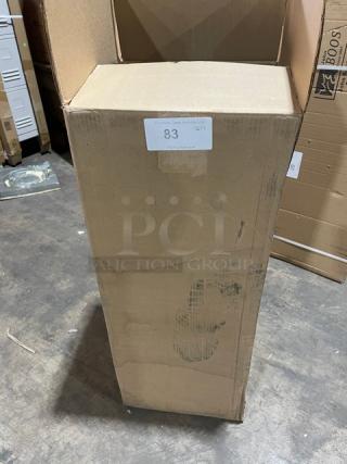 NEW! IN THE BOX! Lakeside Commercial Stainless Steel Unheated Open Drop-In Dish Lowerator/Dispenser! Accommodates 6-5/8" to 7-1/4" Plates! Model: 4007!