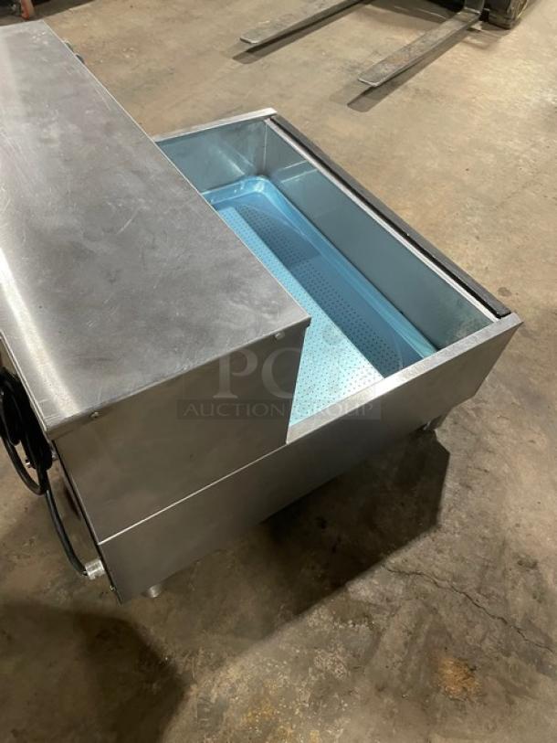 Carter Hoffmann Crisp N' Hold Series Commercial Stainless Steel Electric Powered Countertop Fry Warming Dump Station! Model: CNH28 SN: CNH28-1052019725859! 208V 1 Phase! On Legs! - Image 4 of 7
