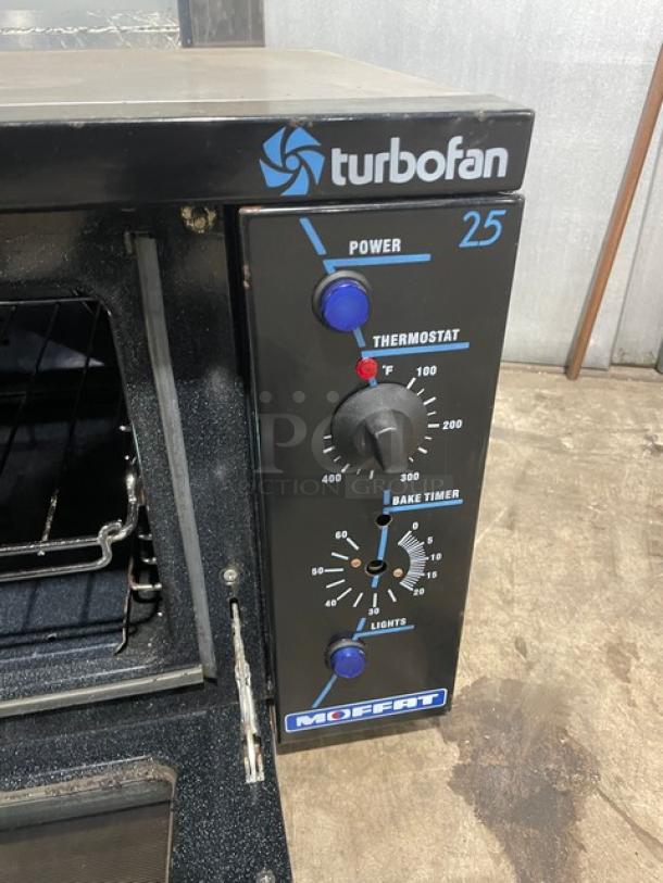 Moffat Commercial Electric Powered Countertop TurboFan Convection Oven! With Oven Wire Rack! Model: E25 SN: 234997! 110-120V! - Image 6 of 6