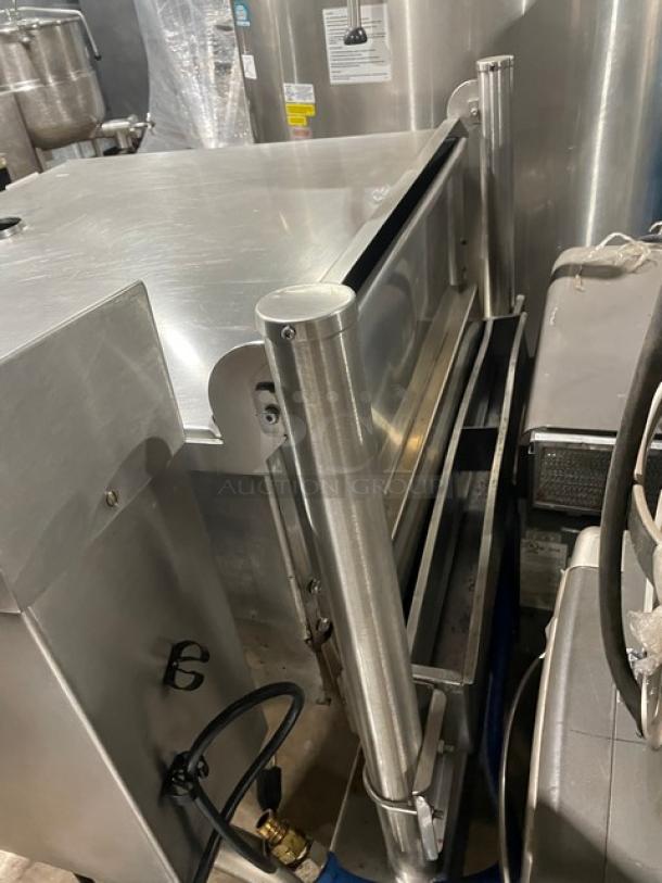 AMAZING! Cleveland Range Commercial Stainless Steel Natural Gas Powered Tilted Braising Pan/Ultra Tilt Skillet! On Legs! - Image 4 of 9