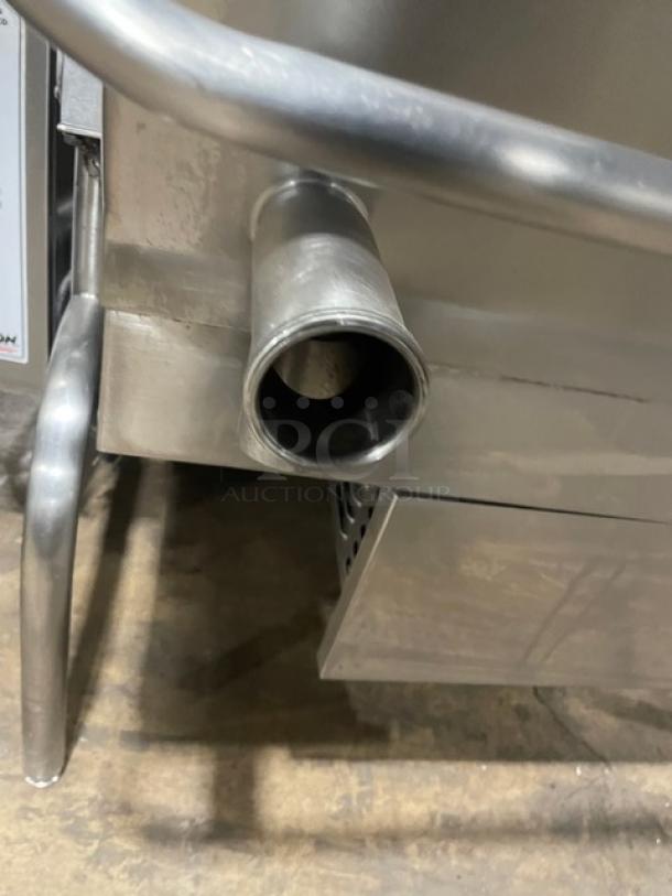 AMAZING! Cleveland Range Commercial Stainless Steel Natural Gas Powered Tilted Braising Pan/Ultra Tilt Skillet! On Legs! - Image 7 of 9