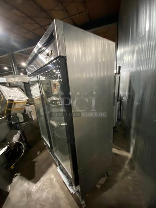Atosa B Series Commercial Stainless Steel Double Glass Door Reach In Freezer Merchandiser! Model: MCF8703 SN: MCF870307716033000C40030! 115V 1 Phase! On Casters! - Image 2 of 10