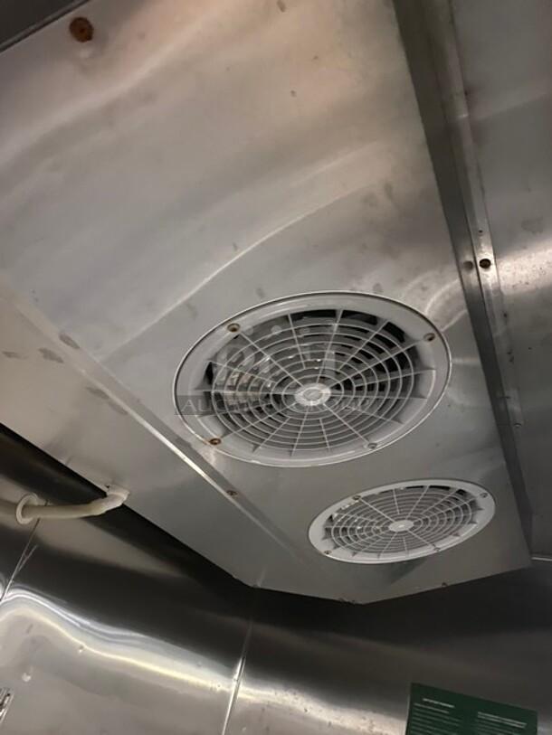 Atosa B Series Commercial Stainless Steel Double Glass Door Reach In Freezer Merchandiser! Model: MCF8703 SN: MCF870307716033000C40030! 115V 1 Phase! On Casters! - Image 6 of 10